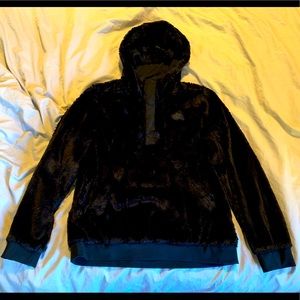 North Face women’s medium fur hoodie/jacket